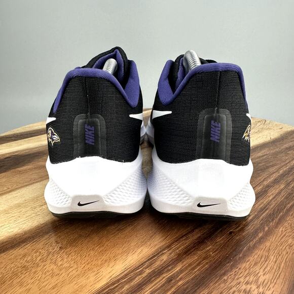 Nike Air Zoom Pegasus 39 Baltimore Ravens Running Shoes Men's Size 10 DR2043-001 - Picture 4 of 8